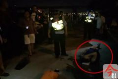 男子深夜散步發(fā)現(xiàn)河面漂來一名女子，身上散發(fā)酒氣[多圖]