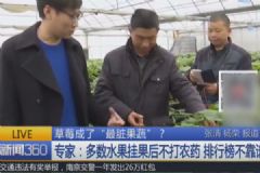 最臟水果排行榜不靠譜，專家：說草莓蘋果農(nóng)殘高沒依據(jù)[多圖]