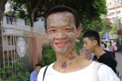小伙花1萬5全臉永久性文身，做紋身要注意些什么？[多圖]