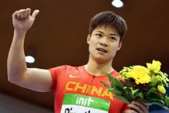 小飛人出生啦!蘇炳添今晨當?shù)救松性跉w國途中[多圖]