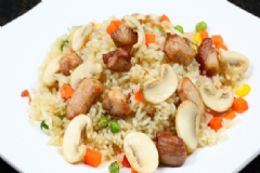 蘑菇米飯怎么做？蘑菇雞柳燴飯怎么做？[圖]