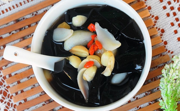 紫薯龜苓膏的做法是怎樣？紫薯龜苓膏怎么做？(1)