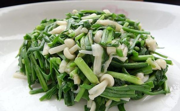 韭菜和金針菇能一起吃嗎？金針菇和韭菜一起炒好嗎？(4)
