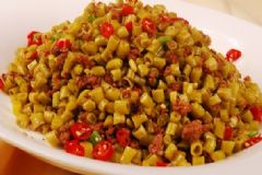 肉末豇豆的做法是怎樣的？肉末豇豆怎么做？[圖]