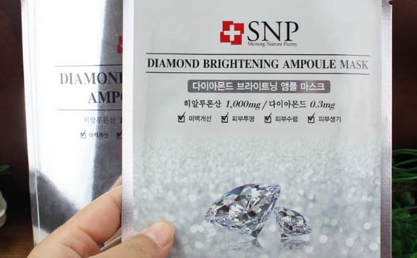 snp水鉆美白面膜怎么用？snp水鉆美白面膜要洗嗎？(1)