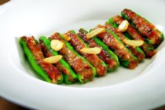 辣椒里面塞肉餡叫什么菜？辣椒里面塞肉餡怎么做？[多圖]