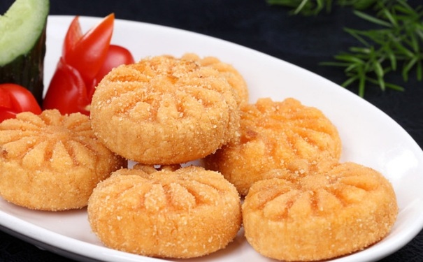 南瓜餅沒有糯米粉怎么做？南瓜餅沒有糯米粉可以用粉代替？(1)