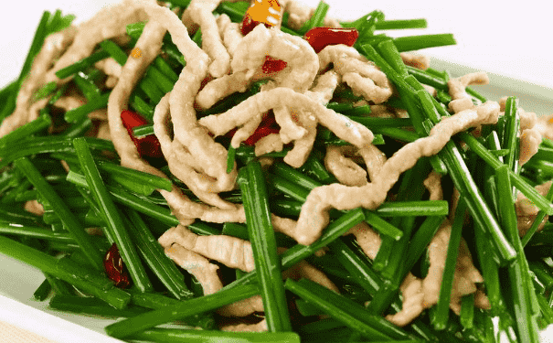 韭菜炒肉如何做好吃？韭菜炒肉美味的做法(1)