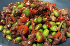 毛豆的功效有什么？毛豆炒肉絲怎么做？[圖]