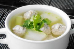 冬瓜丸子湯的功效有什么？冬瓜丸子湯怎么做？[圖]