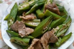秋葵可以炒肉嗎？秋葵能炒肉嗎？[圖]