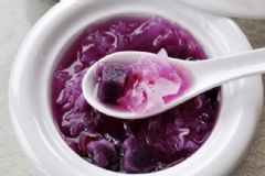 紫薯銀耳粥的做法是什么？銀耳湯的營(yíng)養(yǎng)功效是什么？[圖]