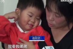 3歲女孩骨髓配型救弟弟，抽血檢查做骨穿堅持不哭[多圖]