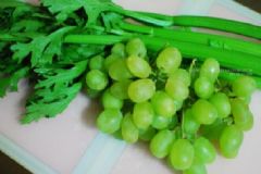 芹菜葡萄能榨汁和嗎？芹菜和葡萄一起吃有什么好處？[多圖]