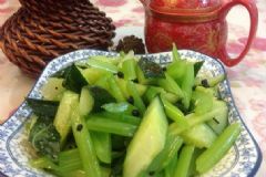 芹菜與黃瓜同食好嗎？芹菜和黃瓜一起吃好不好？[多圖]