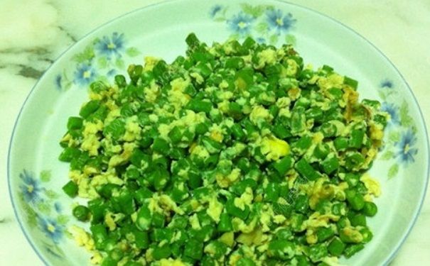 豇豆能和雞蛋一起吃嗎？豇豆炒雞蛋的做法(1)