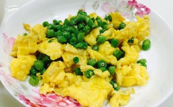 豇豆能和雞蛋一起吃嗎？豇豆炒雞蛋的做法(4)