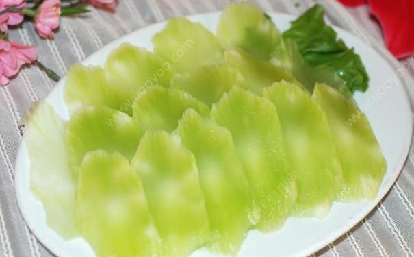 萵筍中間有紅色能吃嗎？萵筍里面發(fā)紅能吃嗎？(4)
