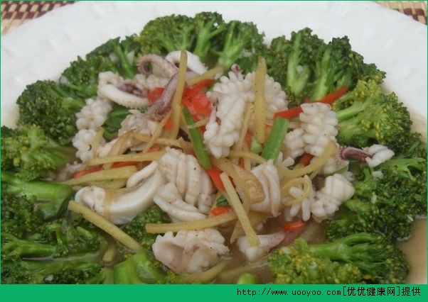 西蘭花可以炒魷魚(yú)嗎？西蘭花炒魷魚(yú)怎么做？(1)