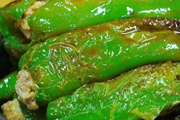 辣椒里面塞肉餡叫什么菜？辣椒里面塞肉餡怎么做？(3)