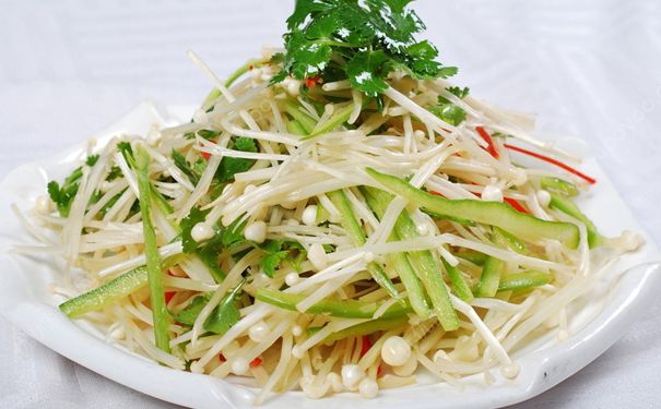 涼拌金針菇有什么好處？涼拌金針菇怎么做？(4)