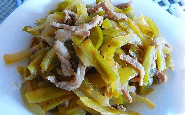 新鮮榨菜怎么炒好吃？新鮮榨菜怎么炒不苦？(4)