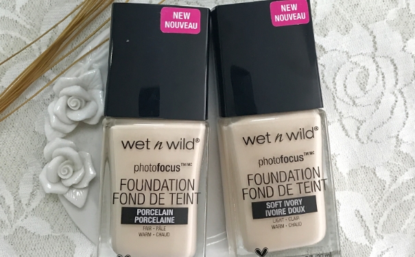 濕又野粉底液色號(hào)有哪些？WetnWild粉底液試色(1)
