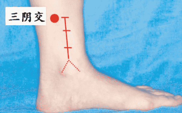 三陰交穴位在身體哪個部位？女性按摩三陰交有什么好處？(1)