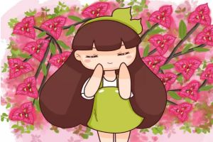 盆里撒點它，三角梅、長壽不用施肥就開花！