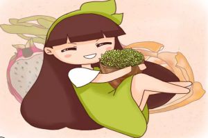 吃剩的水果不要扔，簡單幾步，美美盆栽種出來