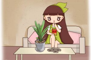瓜子皮、花生殼、桂圓殼...給花一用上，呼呼得長嫩葉子！