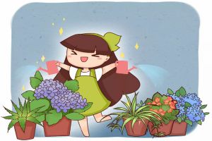 過(guò)年回老家，1個(gè)月不澆水，家里的花竟然長(zhǎng)瘋了！
