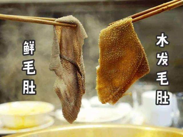 毛肚為什么有黑色、白色、黃色之分圖片？白色毛肚是漂白的嗎？