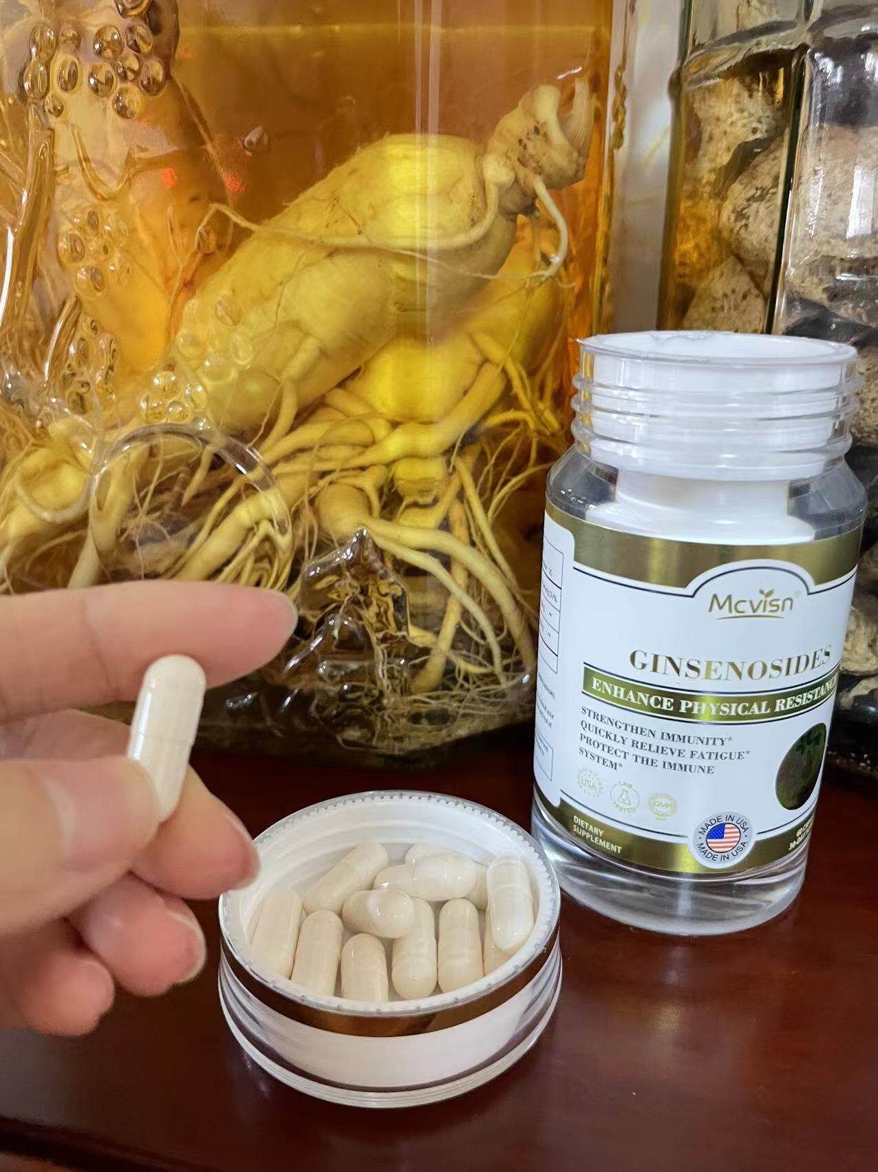 麥克維森新系列人參皂苷，提神醒腦強免疫，助您煥發(fā)青春活力
