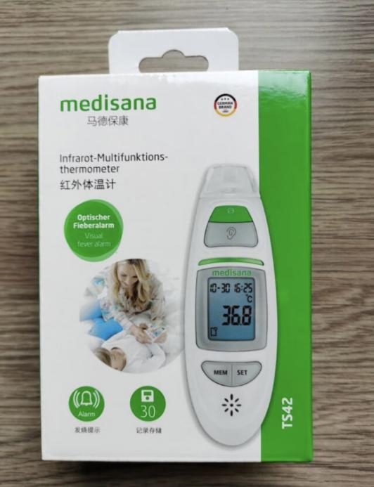 德國馬德?？担簭娏野怖@支家居必備的體溫計medisana TS42