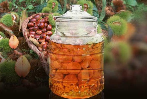 板栗酒適合老人喝嗎？板栗怎么泡酒呢？